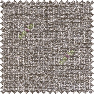 Black grey beige color combination solid texture jute finished surface digital dots weaving pattern sofa fabric