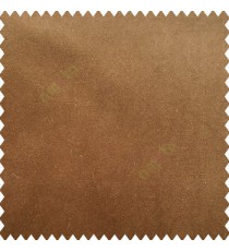 Dark chocolate brown color complete plain design velvet finished base fabric polyester background sofa fabric