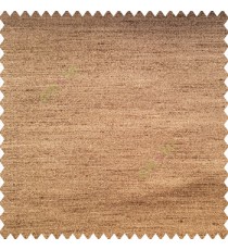 Cinnamon brown color complete texture gradients horizontal texture lines rough surface shiny polyester main curtain