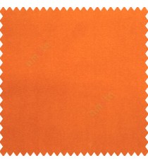 Bright orange color complete plain design velvet finished base fabric polyester background sofa fabric