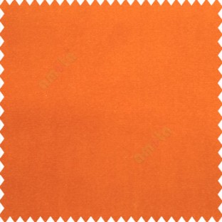 Bright orange color complete plain design velvet finished base fabric polyester background sofa fabric