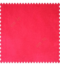 Dark pink color complete plain design velvet finished base fabric polyester background sofa fabric