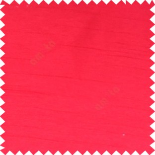 Red colour complete plain texture designless surface horizontal embossed lines with polyester thick background main curtain