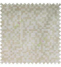 Beige cream color abstract designs geometric patterns digital stripes texture surface horizontal lines polyester main fabric