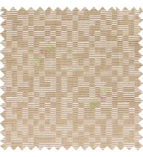 Dark brown beige color abstract designs geometric patterns digital stripes texture surface horizontal lines polyester main fabric