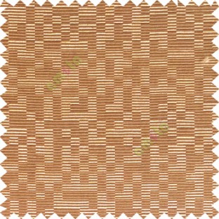 Dark chocolate brown gold color abstract designs geometric patterns digital stripes texture surface horizontal lines polyester main fabric