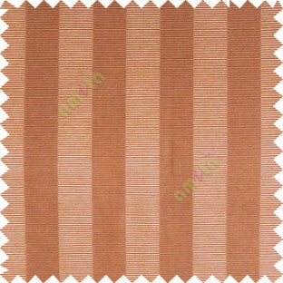 Dark chocolate brown gold color vertical bold stripes horizontal parallel lines texture surface polyester main curtain