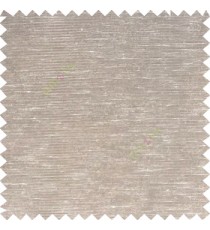 Beige color solid plain designless surface with transparent background horizontal lines polyester sheer curtain