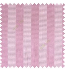 Pink beige color vertical bold stripes horizontal parallel lines texture surface polyester main curtain