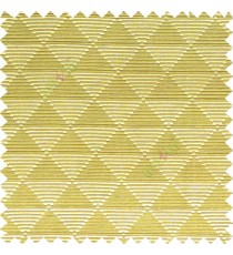 Green color geometric triangle shapes horizontal lines texture finished dice slant crossing stripes polyester main curtain