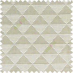 Beige grey color geometric triangle shapes horizontal lines texture finished dice slant crossing stripes polyester main curtain