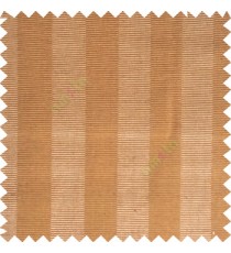Copper brown beige color vertical bold stripes horizontal parallel lines texture surface polyester main curtain