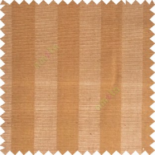 Copper brown beige color vertical bold stripes horizontal parallel lines texture surface polyester main curtain