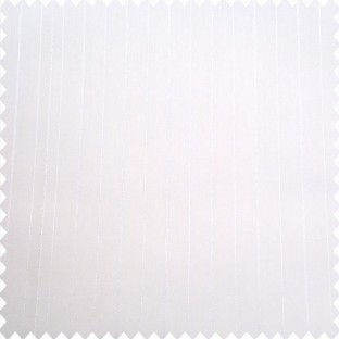 Pure white color texture finished surface with vertical pencil stripes transparent background sheer curtain