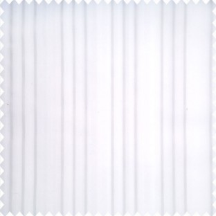 Cream color background texture finished surface with vertical grey color parallel stripes transparent base fabric sheer curtain