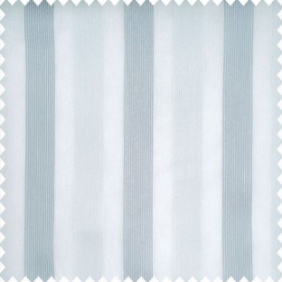 Cream color background with bold vertical stripes with dark and light grey color designs transparent fabric polyester sheer curtain