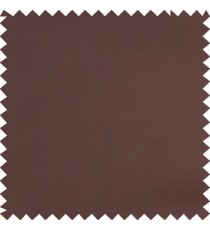 Dark brown color solid surface designless smooth finished polyester curtain fabric