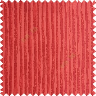 Orange color vertical stripes texture finished lines water drops flowing polyester main curtain fabric