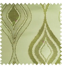 Green color beautiful design floral pattern texture finished surface with smooth background main curtain fabric