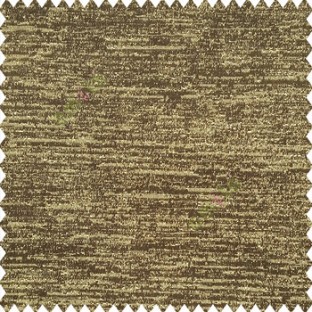 Dark chocolate brown beige color horizontal texture lines small dots polyester base fabric texture gradients main curtain