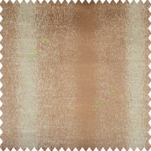 Copper brown beige color texture gradients vertical color shades bold stripes shiny and texture mixed base fabric polyester main curtain
