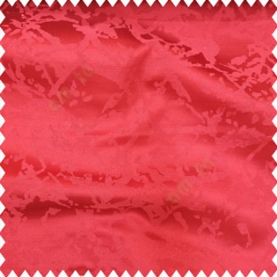 Maroon color abstract designs texture finished patterns random water splashes polyester base fabric shiny and texture surface main curtain
