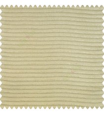 Gold color horizontal chenille stripes texture finished with polyester transparent net fabric embossed lines sheer curtain