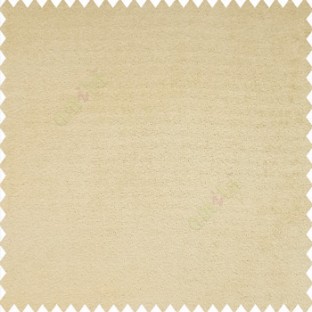 Beige color complete velvet finished base fabric soft feel polyester background sofa fabric