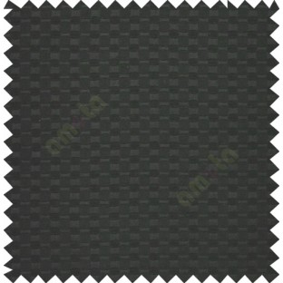 Dark black color solid texture surface with concave square oval shape horizontal spring lines vertical small fine stripes poly main curtain
