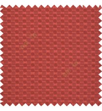 Texture design brick red color flowing vertical lines with oval shaped stripes main curtain