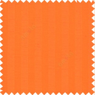 Orange color texture finish vertical bold stripes horizontal small dots line with thick poly main curtain