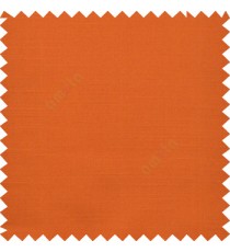Orange color slub art silk solids complete plain surface designless horizontal lines embossed pattern with polyester main curtain