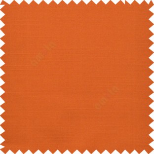 Orange color slub art silk solids complete plain surface designless horizontal lines embossed pattern with polyester main curtain