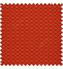 Maroon color solid texture surface with concave square oval shape horizontal spring lines vertical small fine stripes poly main curtain
