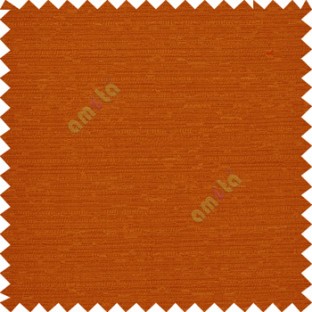 Orange color horizontal texture stripes weaving designs rough surface with thick polyester texture gradients main curtain