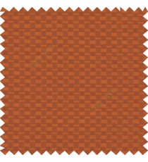 Copper brown color solid texture surface with concave square oval shape horizontal spring lines vertical small fine stripes poly main curtain