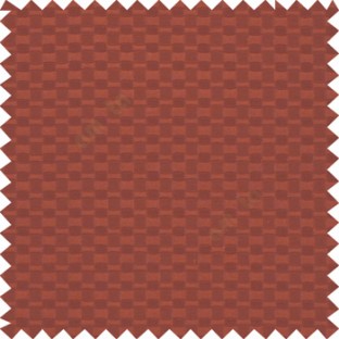 Gingerbread brown color solid texture surface with concave square oval shape horizontal spring lines vertical small fine stripes poly main curtain