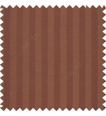 Dark chocolate brown color texture finish vertical bold stripes horizontal small dots line with thick poly main curtain