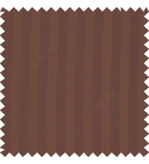 Dark chocolate brown color texture finish vertical bold stripes horizontal small dots line with thick poly main curtain