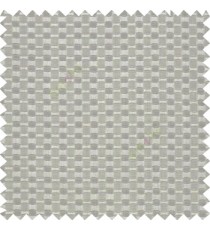 Dark grey color solid texture surface with concave square oval shape horizontal spring lines vertical small fine stripes poly main curtain
