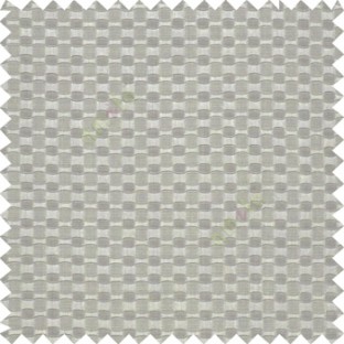 Dark grey color solid texture surface with concave square oval shape horizontal spring lines vertical small fine stripes poly main curtain