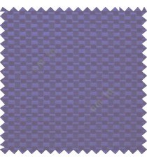 Royal blue color solid texture surface with concave square oval shape horizontal spring lines vertical small fine stripes poly main curtain