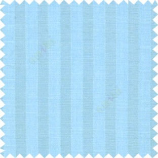 Sky blue color texture finish vertical bold stripes horizontal small dots line with thick poly main curtain