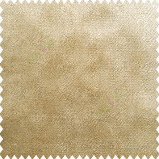 Light brown color complete plain velvet finished soft look polyester base with thick background sofa fabric