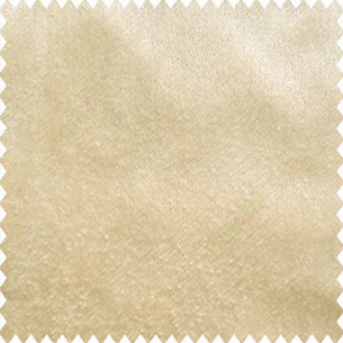 Beige color complete plain velvet finished soft look polyester base with thick background sofa fabric