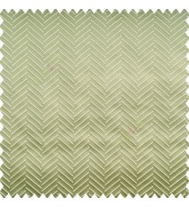 Pickle green beige color vertical slant short lines pattern embossed lines polyester embroidery pattern thick background main curtain
