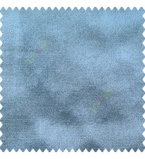 Steel blue color color complete plain velvet finished soft look polyester base with thick background sofa fabric