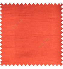 Orange color complete plain texture designless surface texture gradients horizontal lines with polyester thick base main curtain