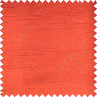 Orange color complete plain texture designless surface texture gradients horizontal lines with polyester thick base main curtain