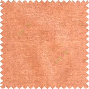 Orange color complete plain horizontal texture stripes with chenille base polyester sofa fabric